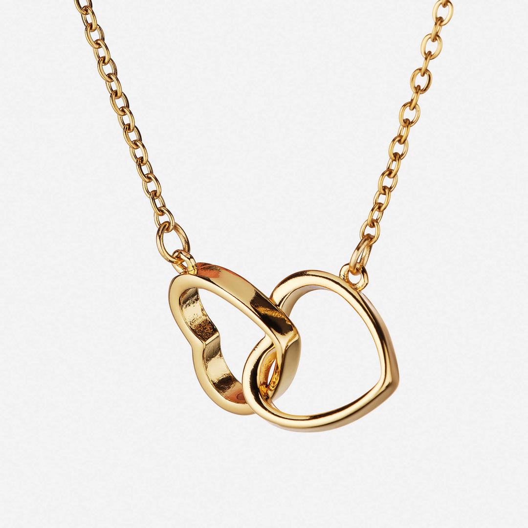 Two Hearts Necklace